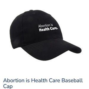 NWT Black baseball cap. Brand new! Support CHOICE.